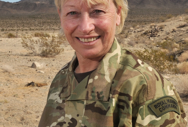 <b>Sheryll Murray</b> MP raises concerns over body armour used in training - sheryll_in_uniform